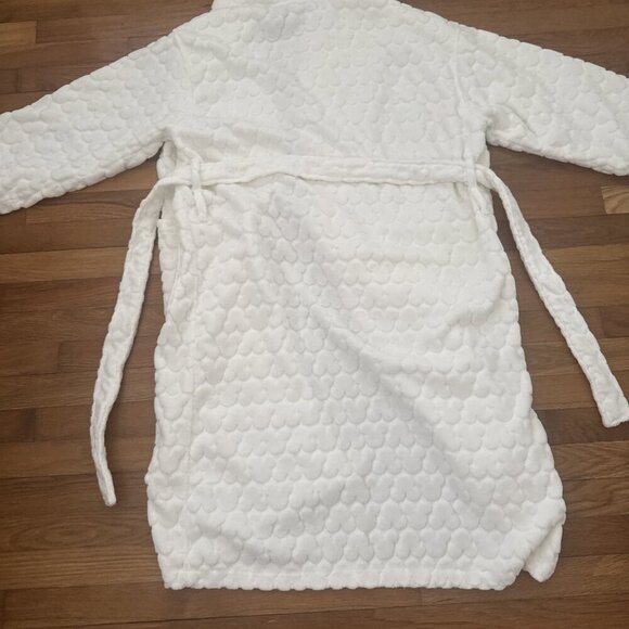 Walt Disney World Waffle 100% Cotton Bath Robe W/ belt White Size One Size - Picture 7 of 8